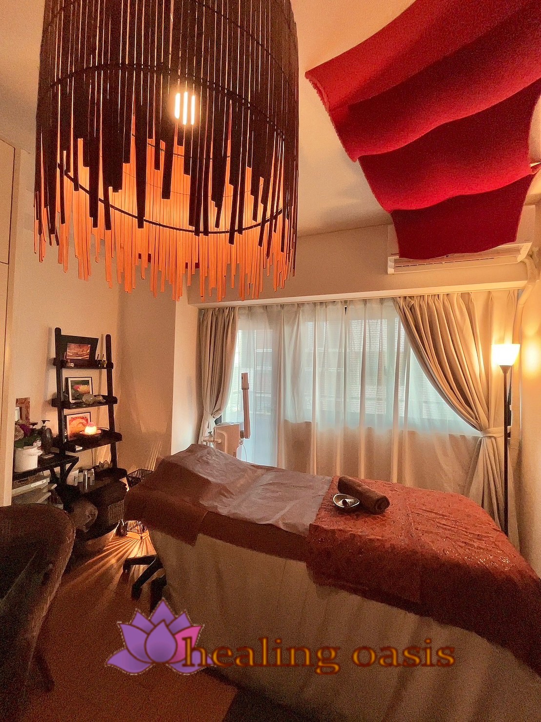 ヒーリングオアシス サロン内観